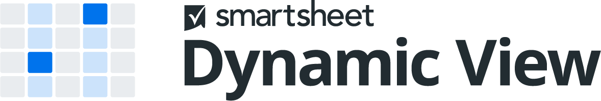 Smartsheet Dynamic View