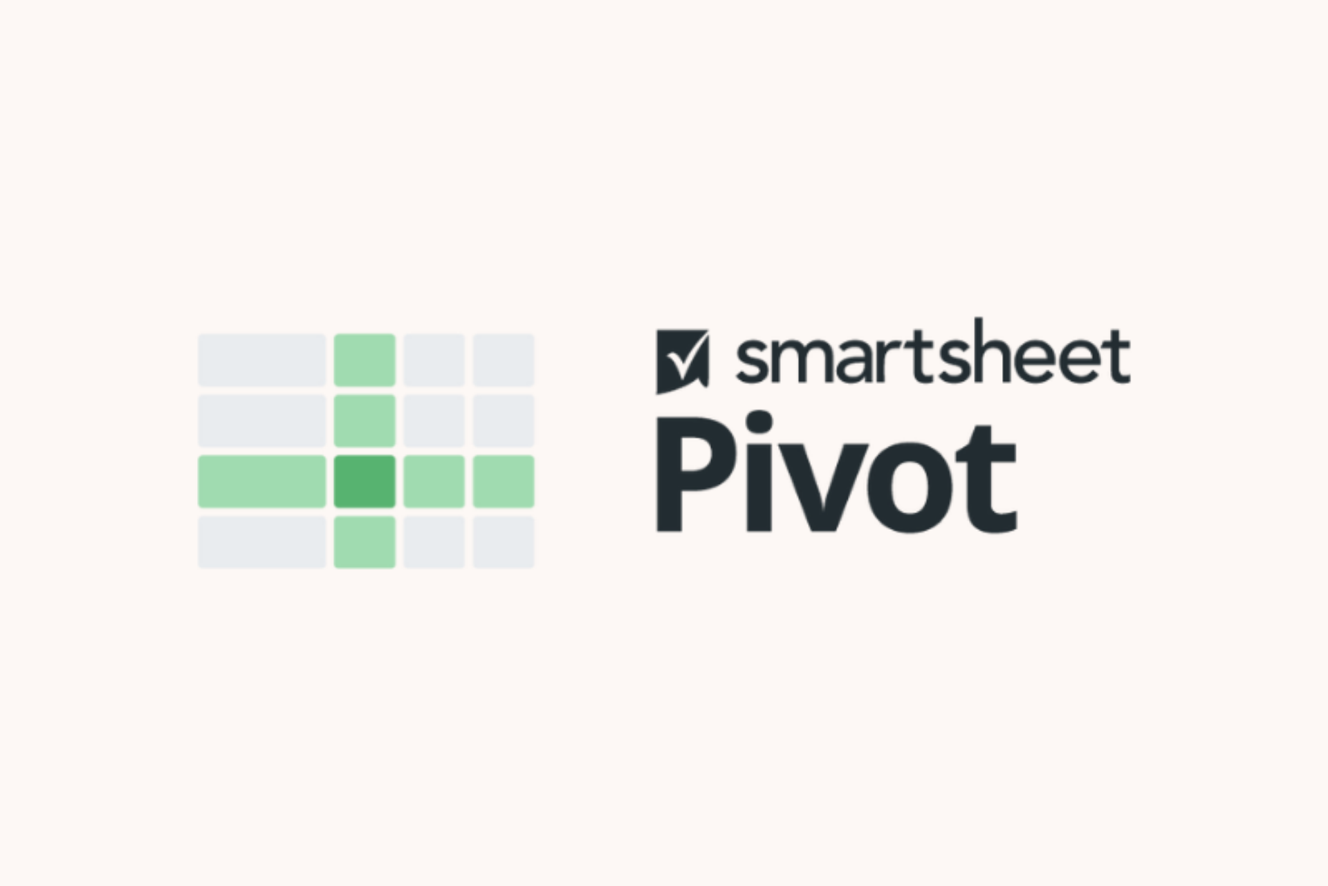 Getting started with Smartsheet Pivot App Image