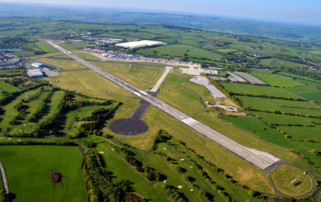 leeds bradford from above