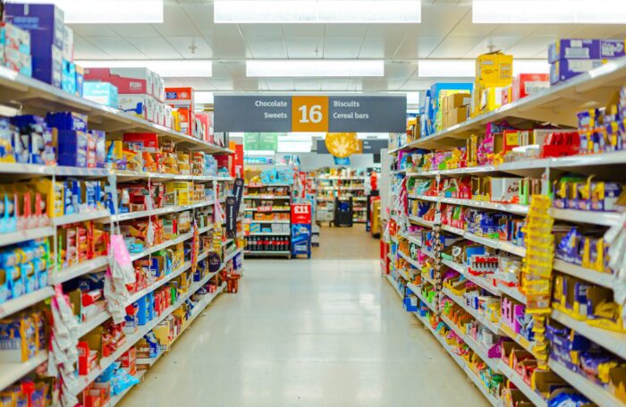 supermarket aisle
