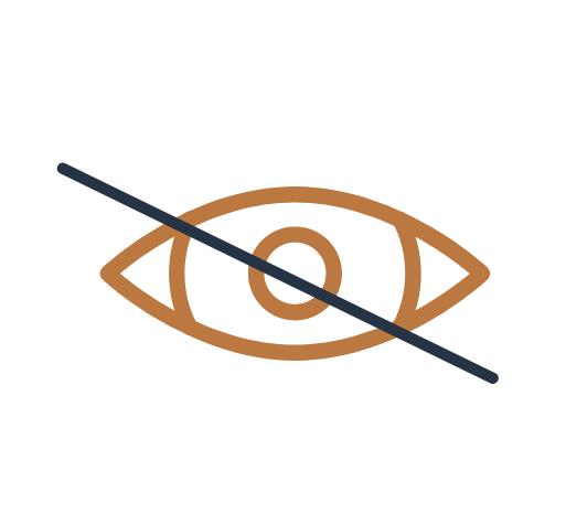 Public sector limited visibility icon