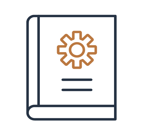 Public sector manual icon