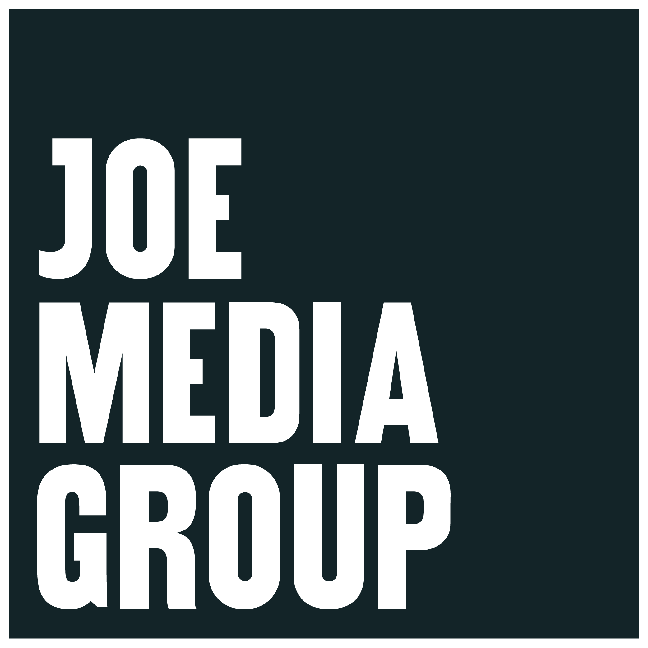 Joe Media Group Logo Black Block 002
